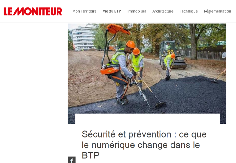 Sécurité et prévention : ce que le numérique change dans le BTP